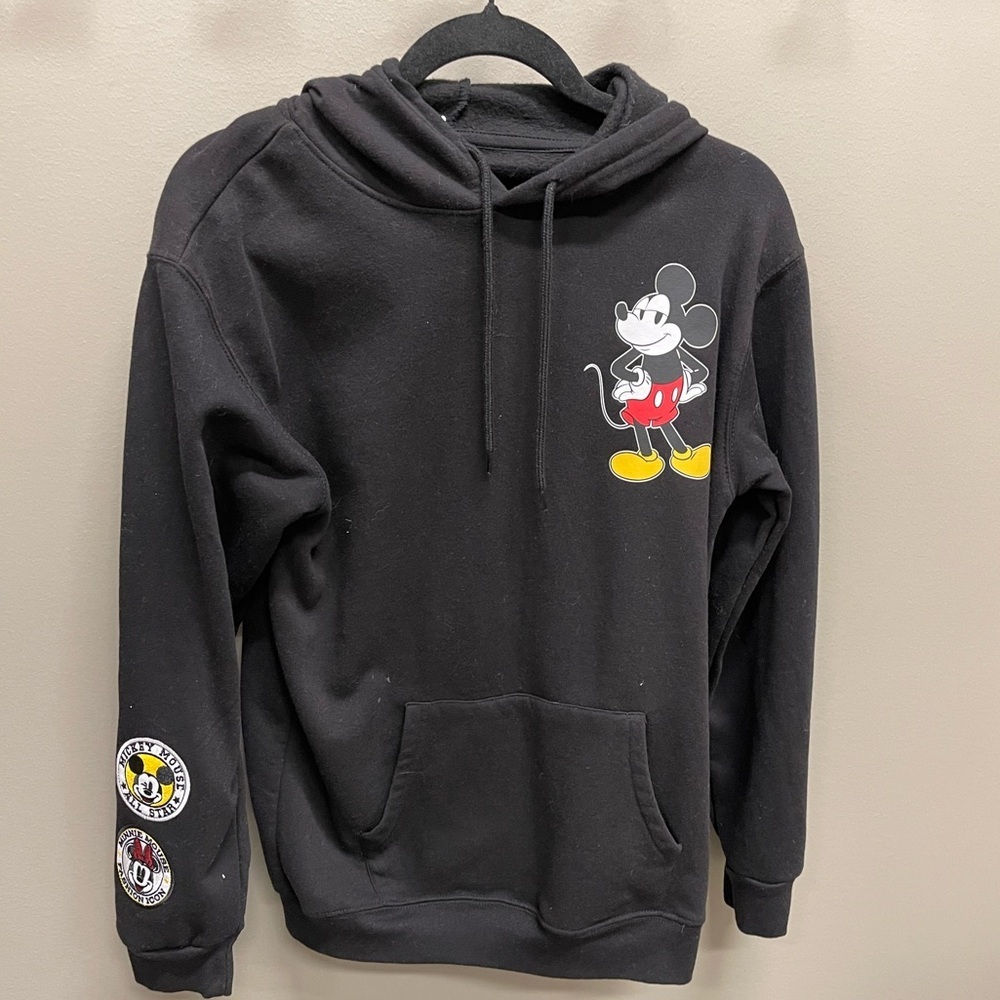 Black Mickey Mouse Hoodie
